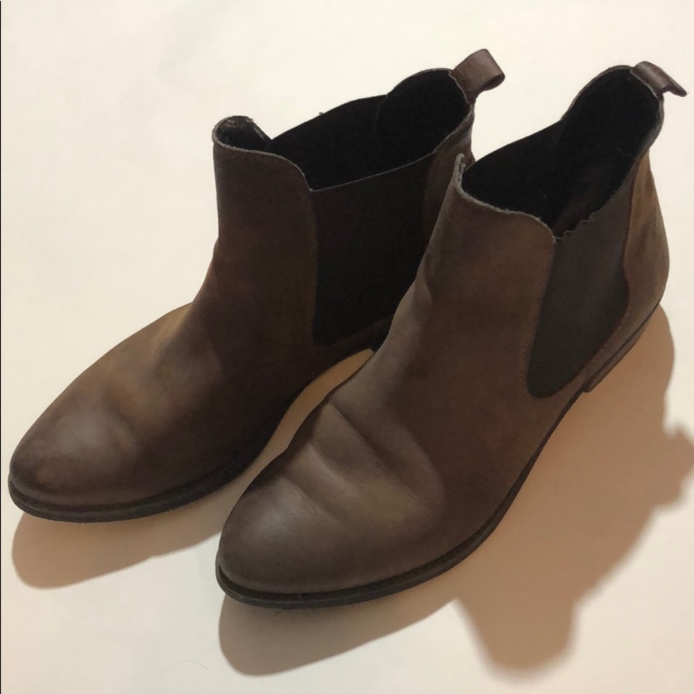 Leather Booties - image 1